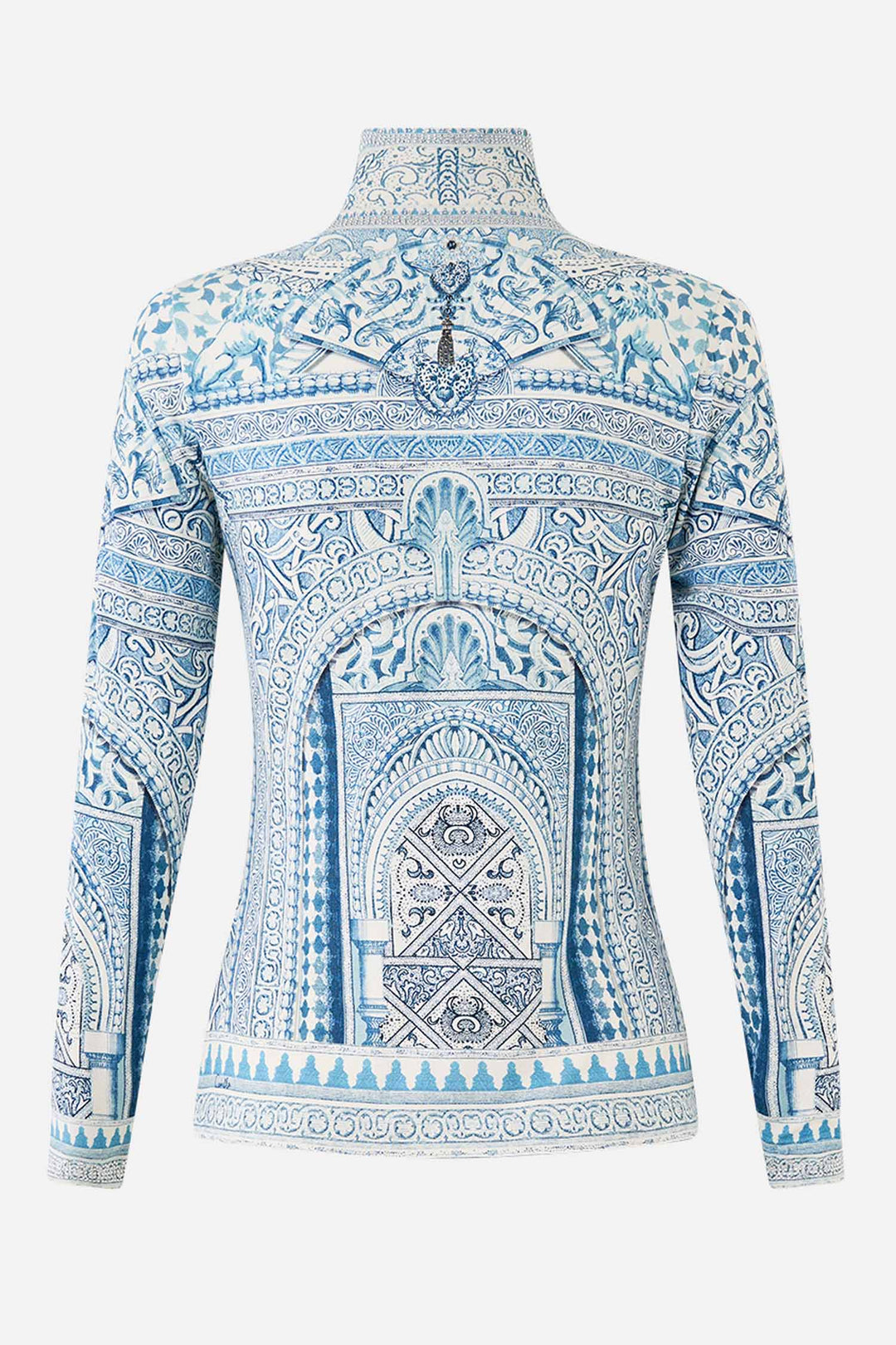 Jersey Turtleneck in The Hum of the Alhambra