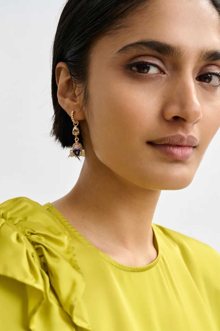 Jessika Hoop Earrings - Horse + Boy