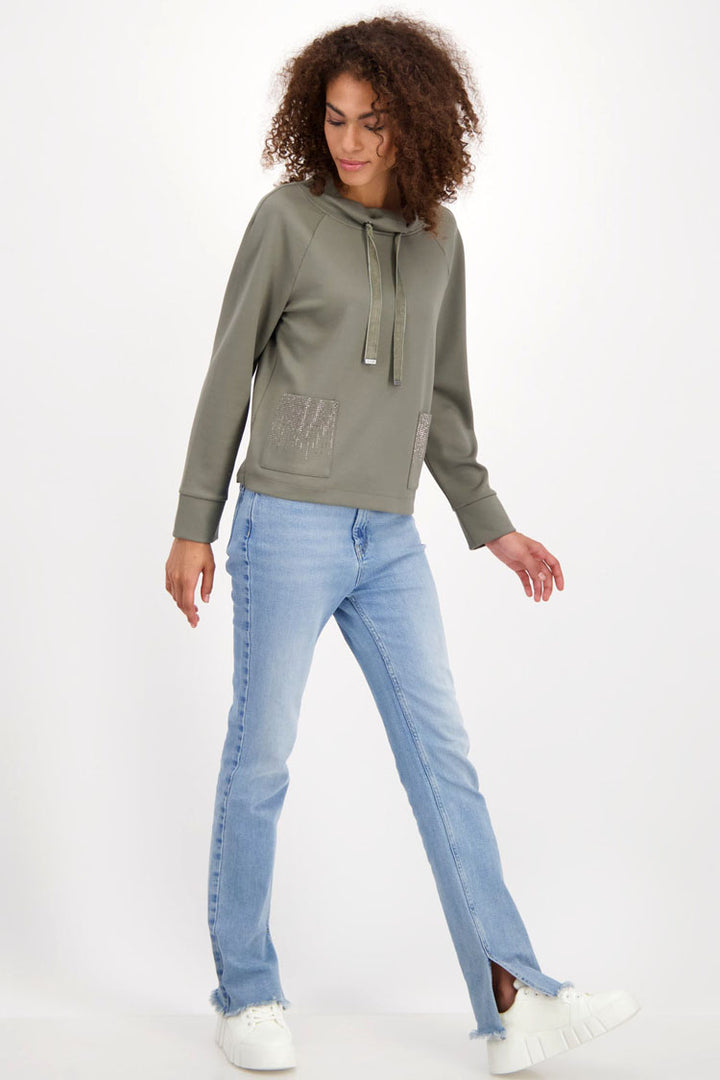 Jewelled Pockets Sweatshirt | FINAL SALE