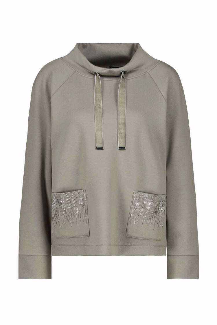 Jewelled Pockets Sweatshirt | FINAL SALE