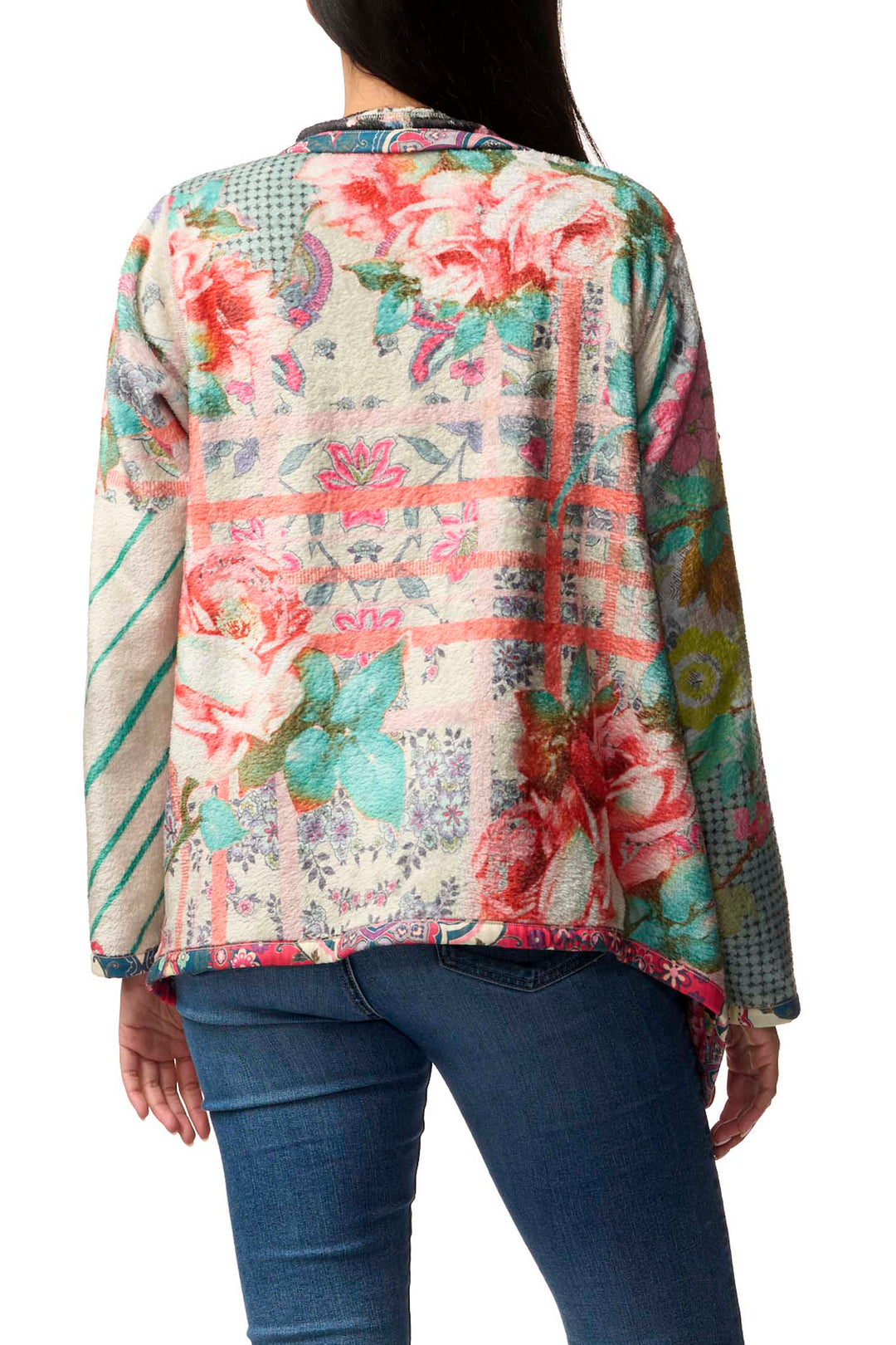 Akki Joan Reversible Wrap Sherpa Jacket