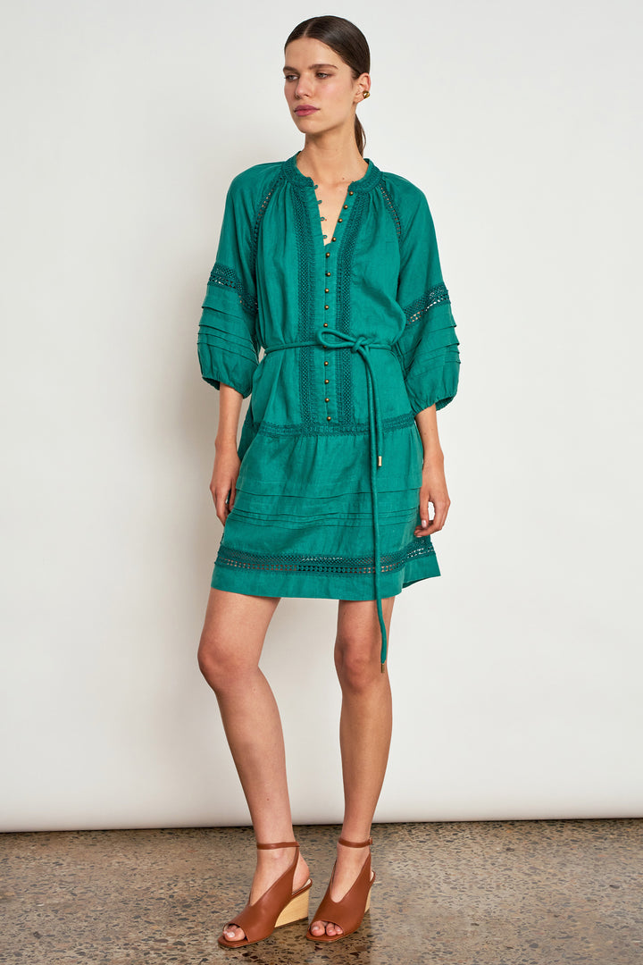 Jostle Dress in Cedar