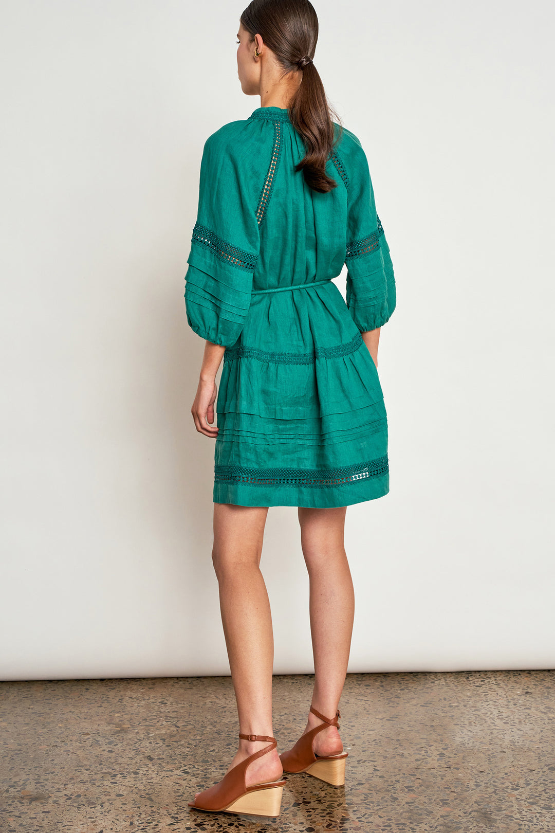 Jostle Dress in Cedar