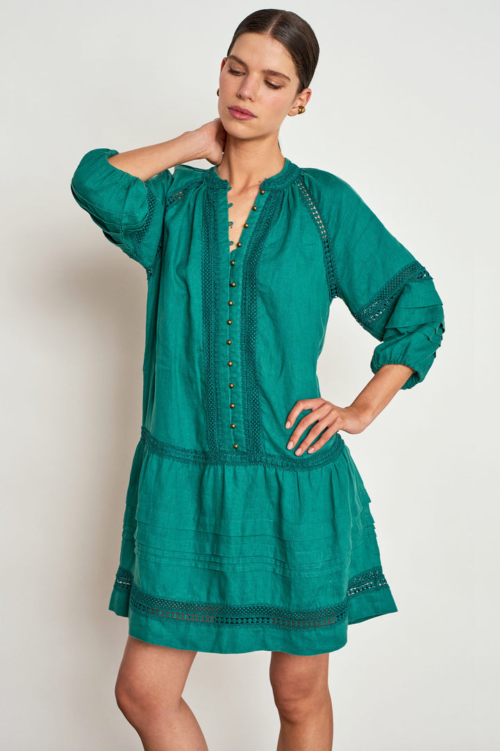 Jostle Dress in Cedar