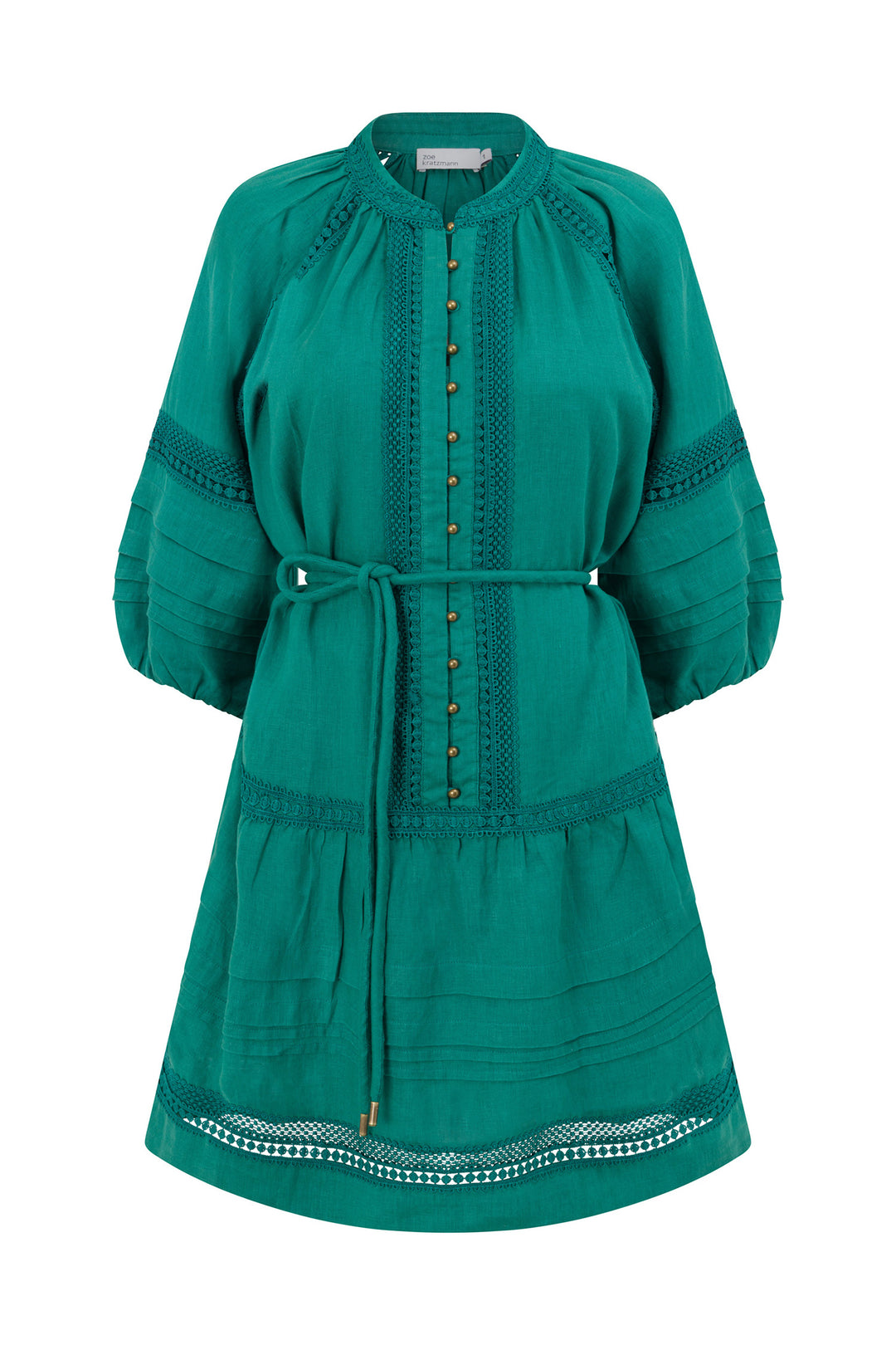 Jostle Dress in Cedar