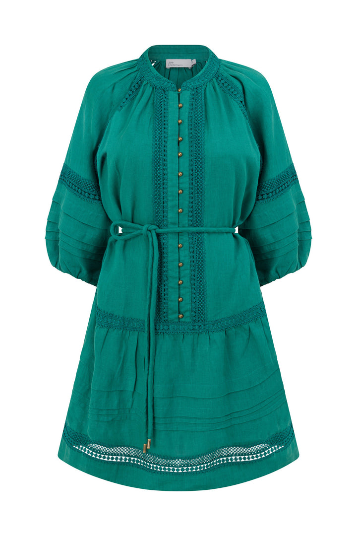 Jostle Dress in Cedar