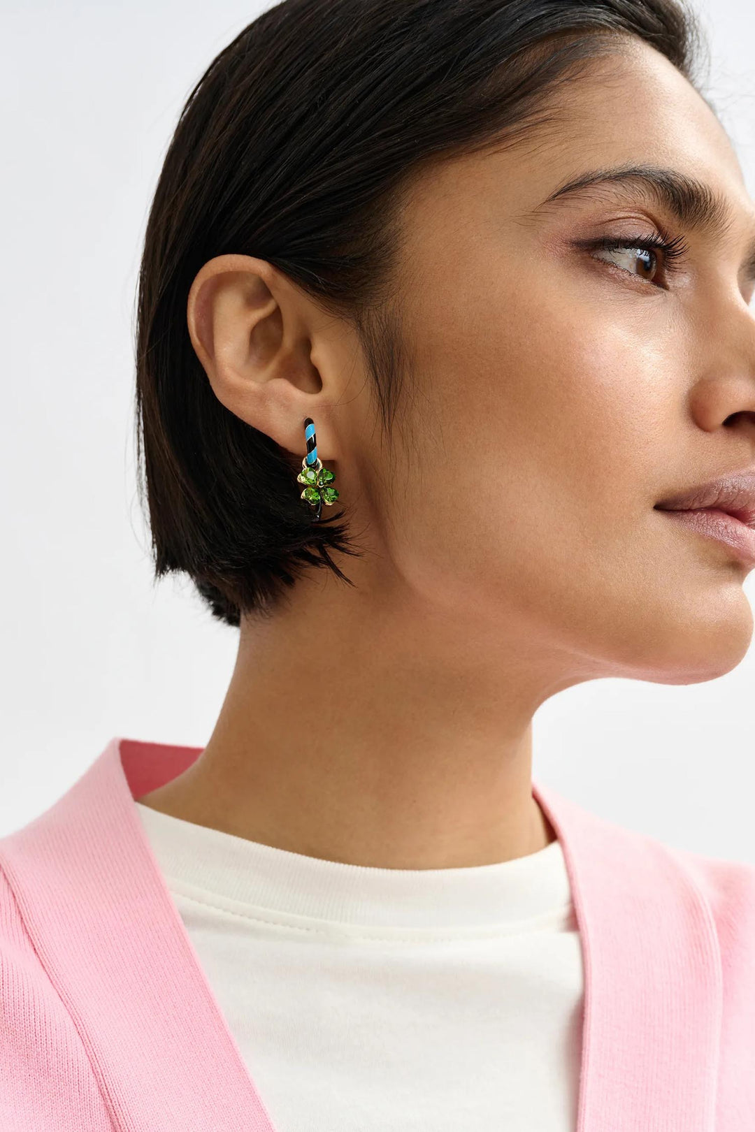 Jover Hoop Earrings - Squirrel &amp; Clover
