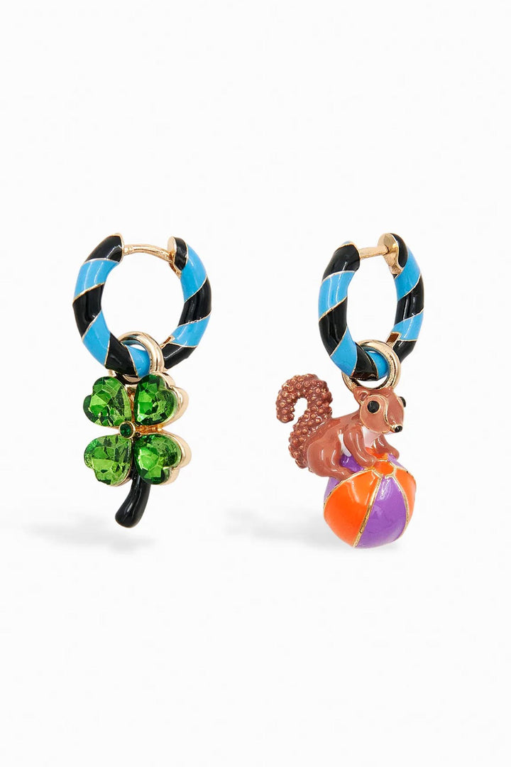 Jover Hoop Earrings - Squirrel &amp; Clover