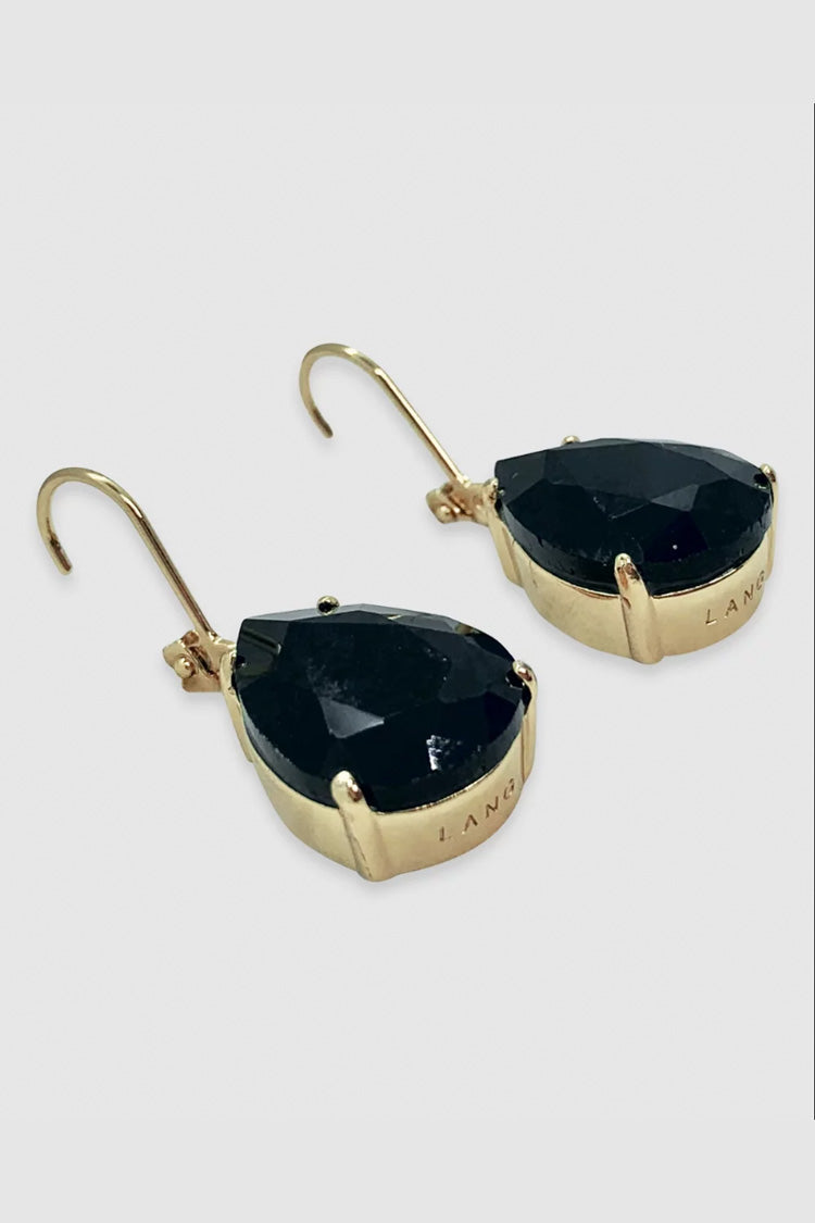 Joy Earrings in Gold Black