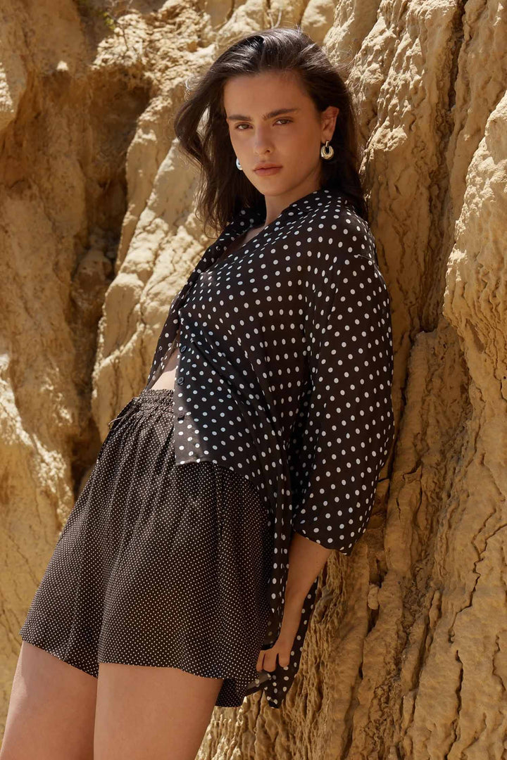 Joy Shirt in Polka Dot
