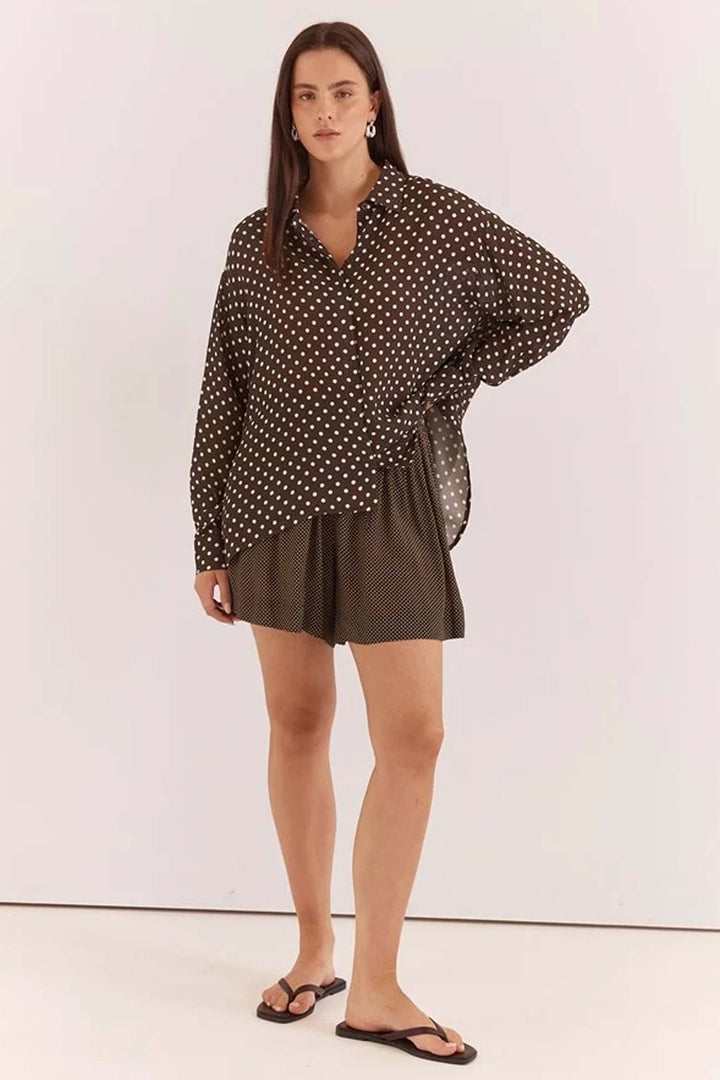 Joy Shirt in Polka Dot