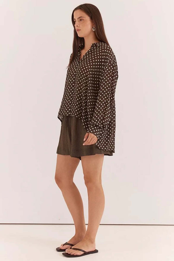 Joy Shirt in Polka Dot
