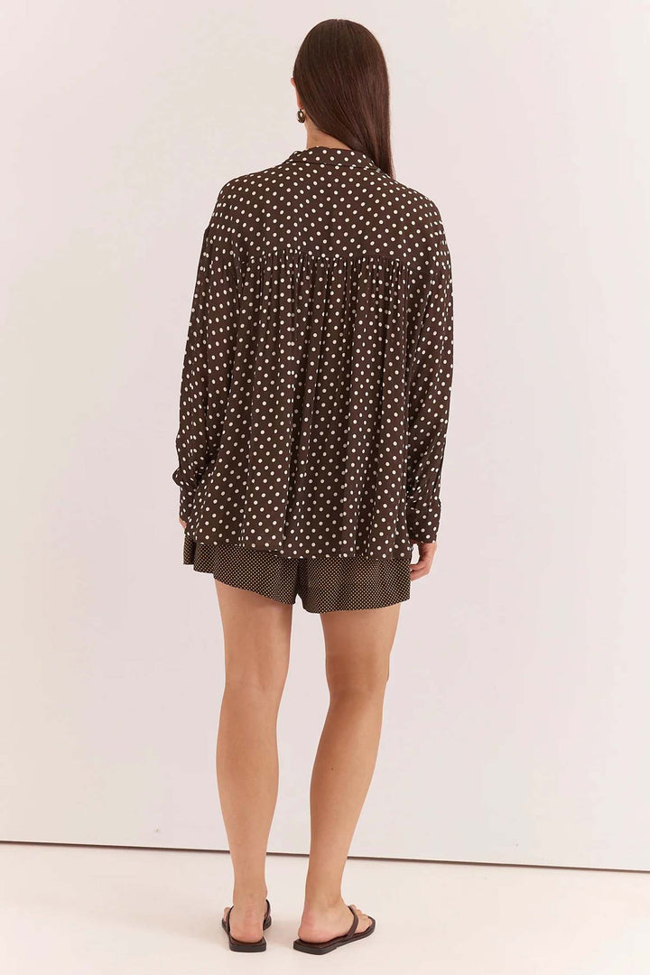 Joy Shirt in Polka Dot