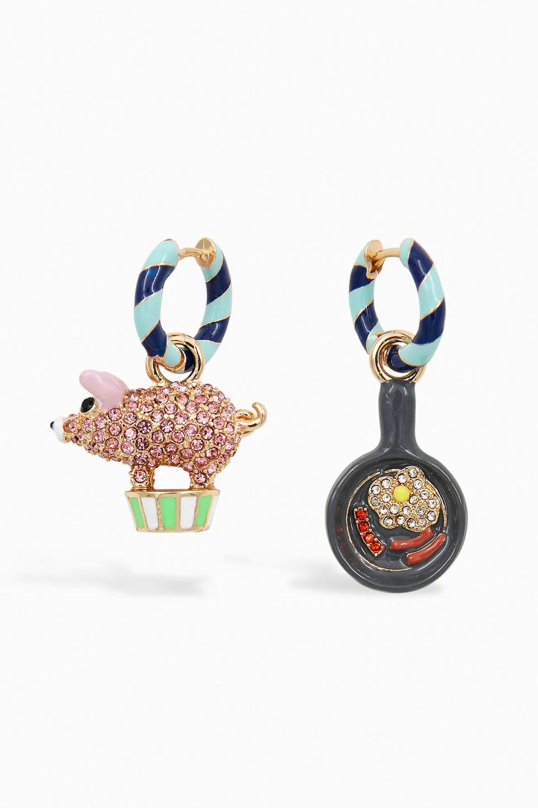 Jubbyu Hoop Earrings - Pig &amp; Pan