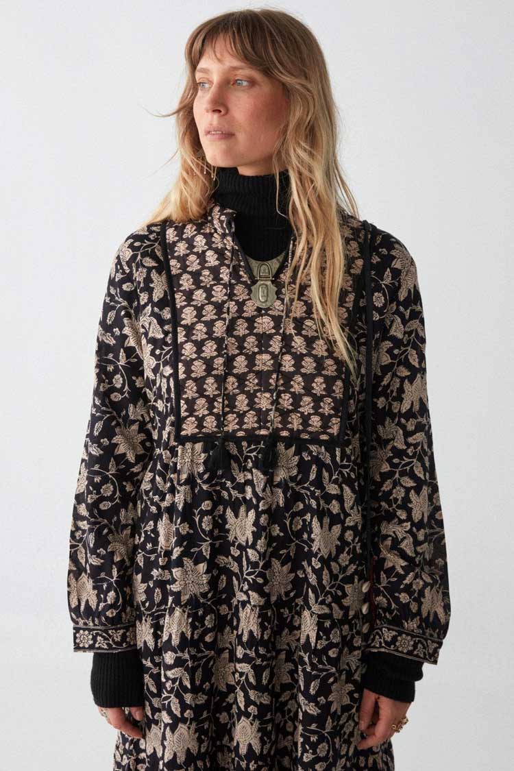 Juliana Magnolia Dress in Ying Yang
