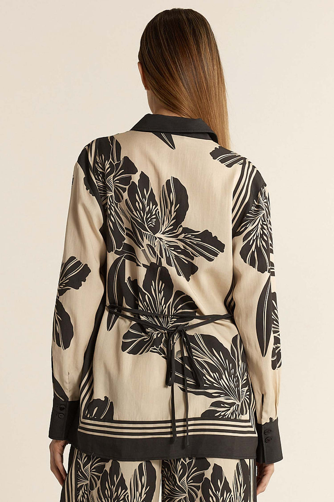 June Collared Shirt in Shadow
