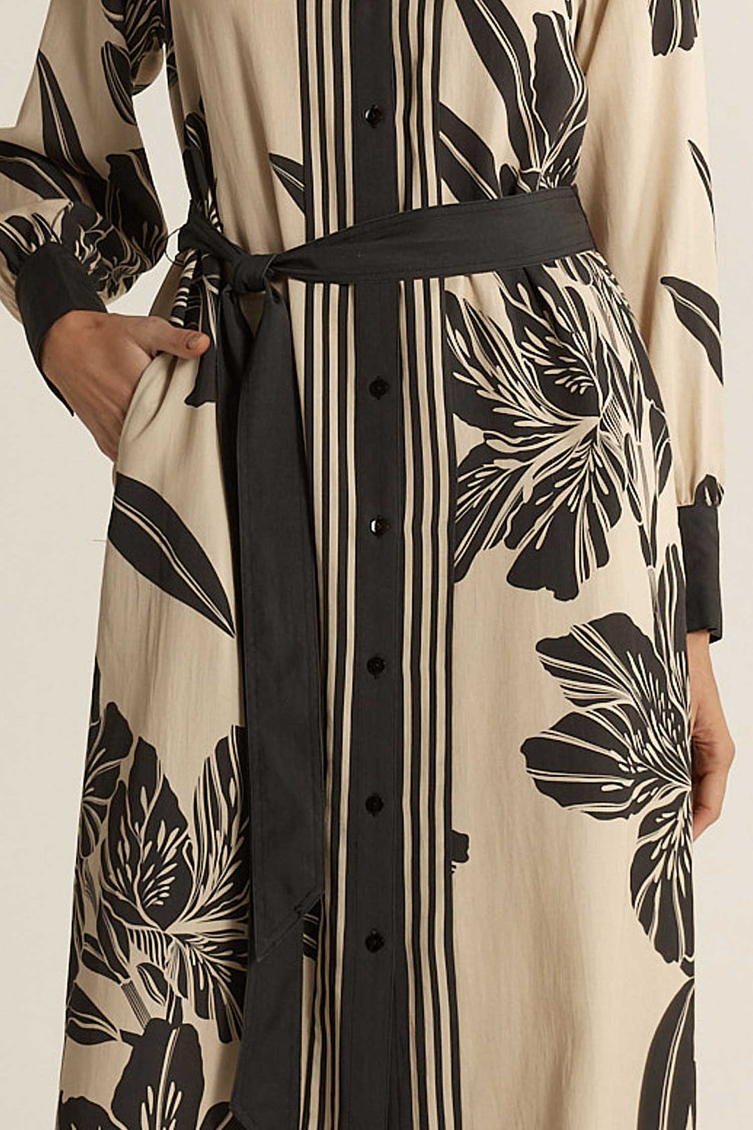 June Shirt Dress in Shadow