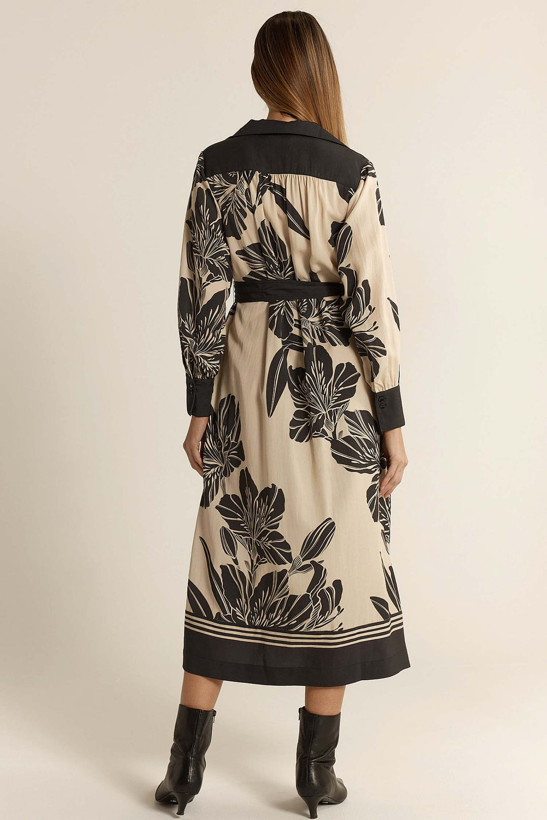 June Shirt Dress in Shadow