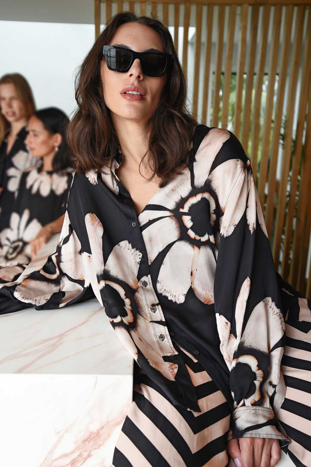 Just Casually Shirt in Daisy State of Mind