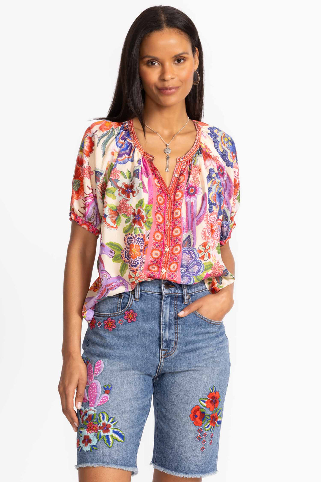Kallie Avah Button Down Shirt