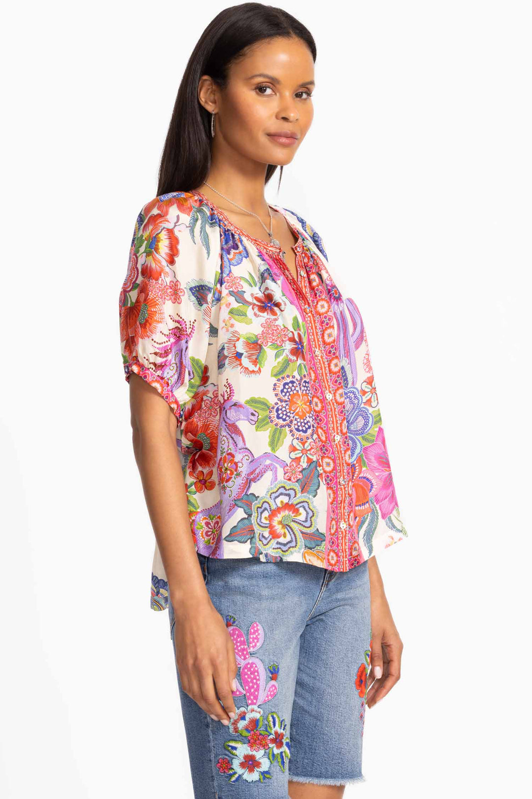 Kallie Avah Button Down Shirt