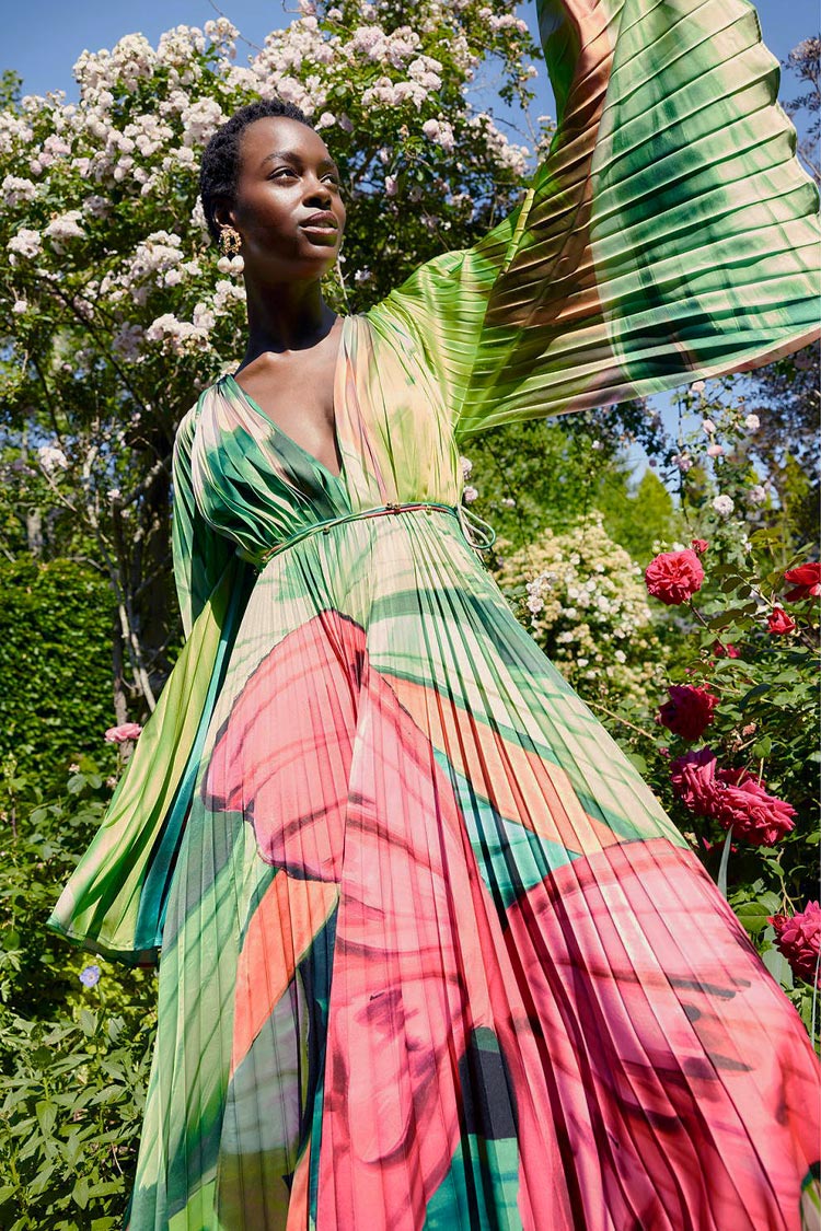 Tatiana Maxi Dress - Papillon Print