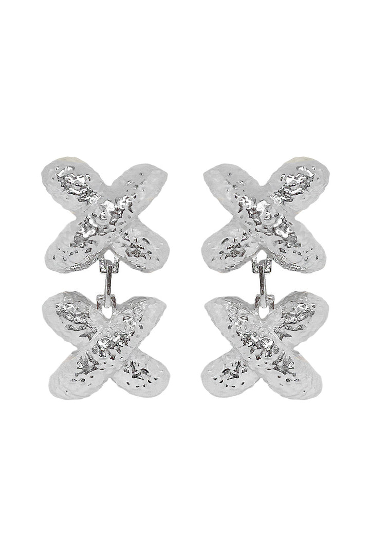 Kennedy Earrings in Silver