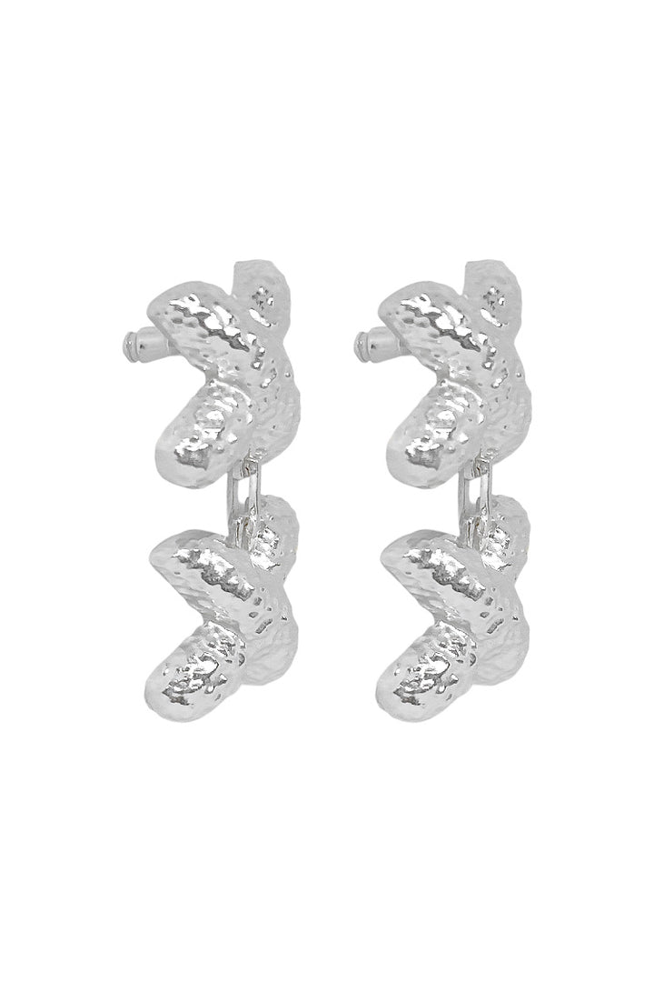 Kennedy Earrings in Silver