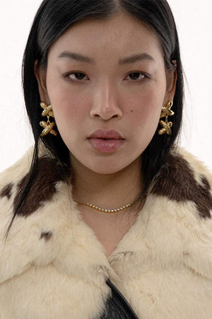 Kennedy Earrings in Gold