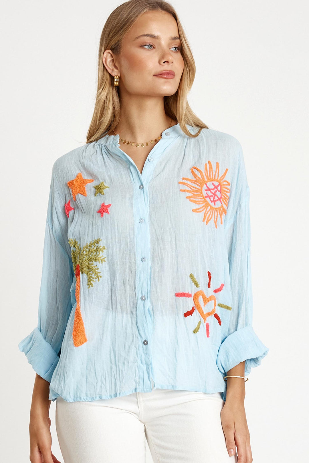 Keziah Shirt in Blue