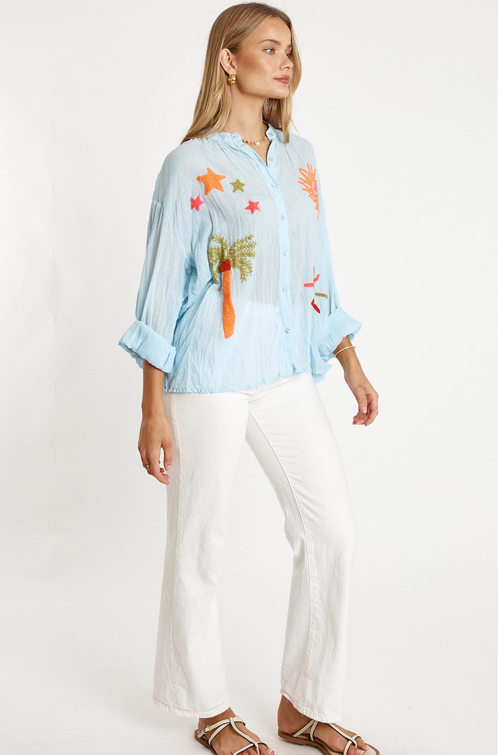 Keziah Shirt in Blue