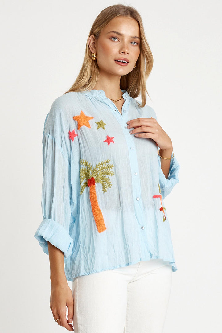 Keziah Shirt in Blue