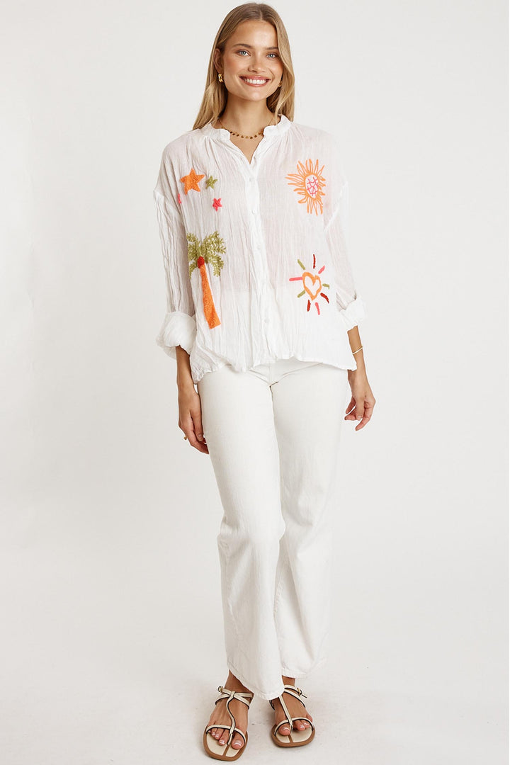 Keziah Shirt in White