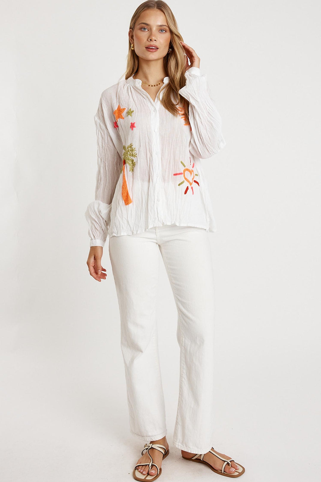 Keziah Shirt in White