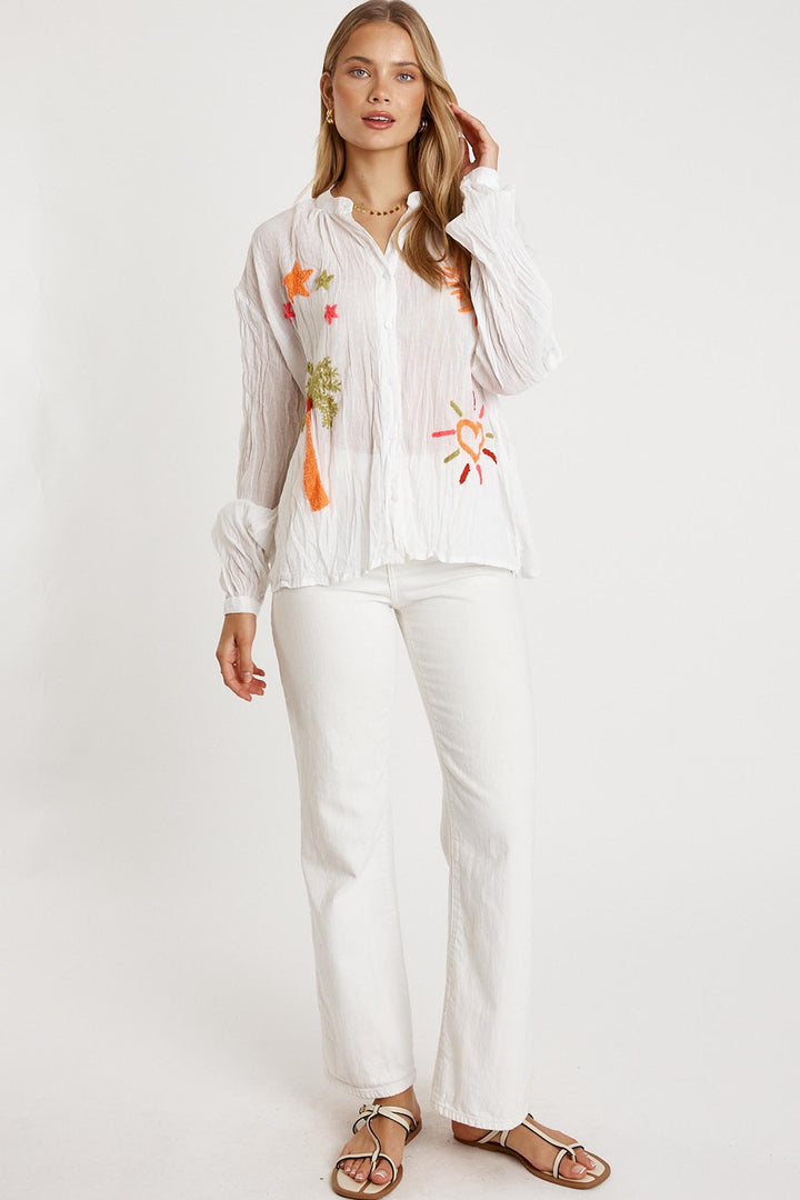 Keziah Shirt in White