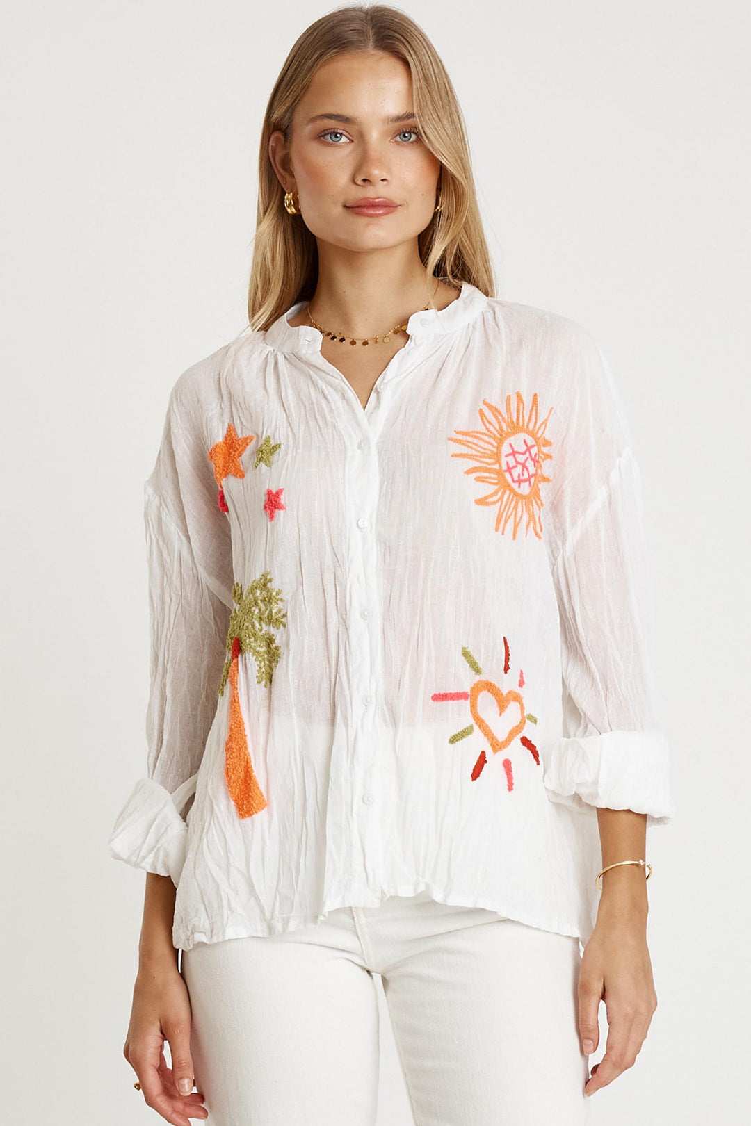 Keziah Shirt in White