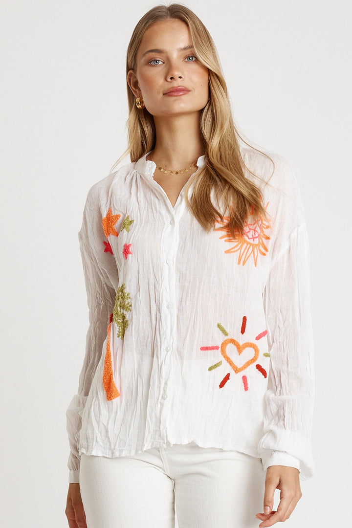 Keziah Shirt in White