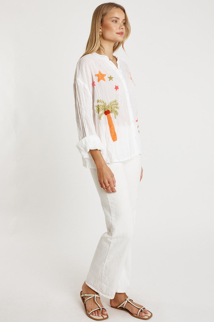 Keziah Shirt in White