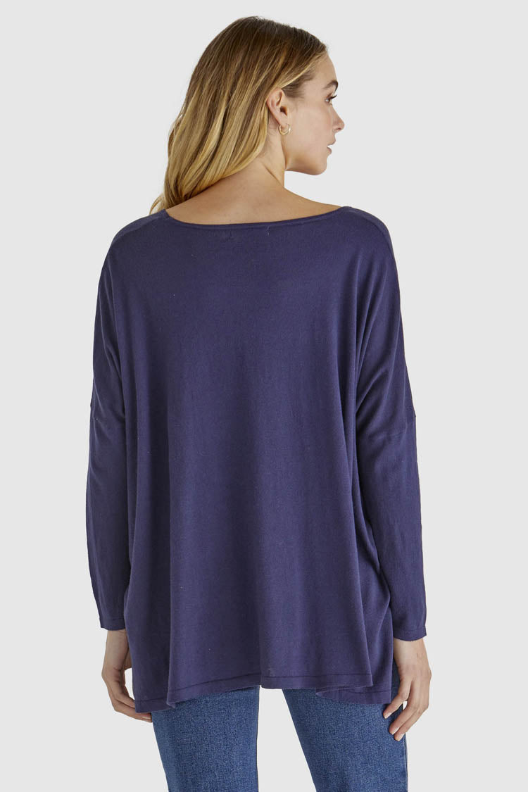 Khaleesi Knit in Navy