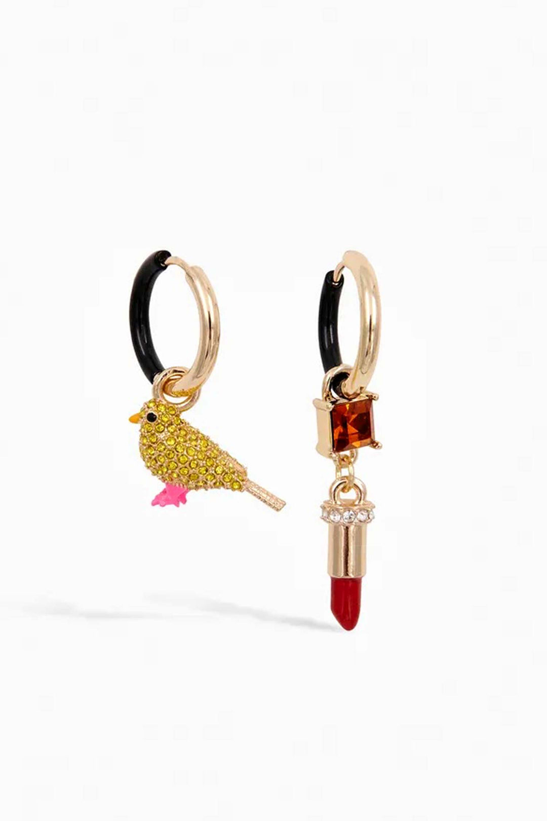 Kirl Hoop Earrings -  Bird + Lipstick