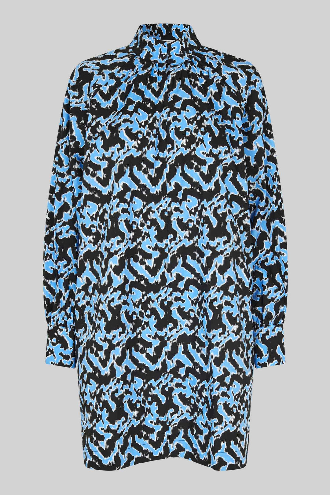 Klara Printed Dress in Marina