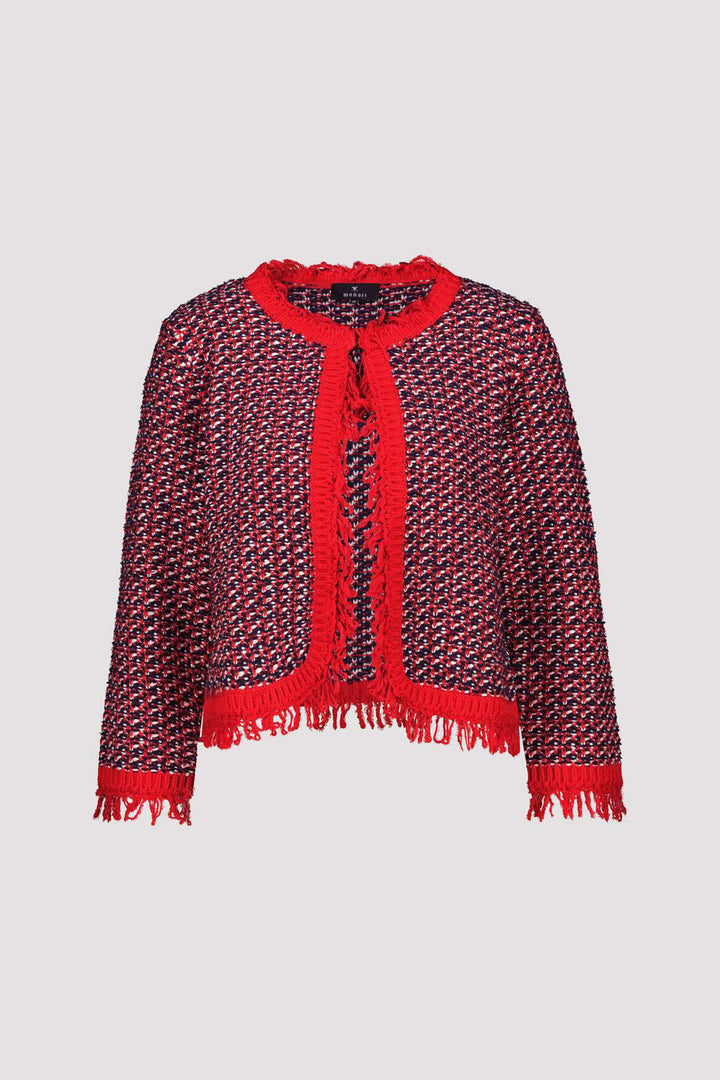 Knitted Cardigan in Marine