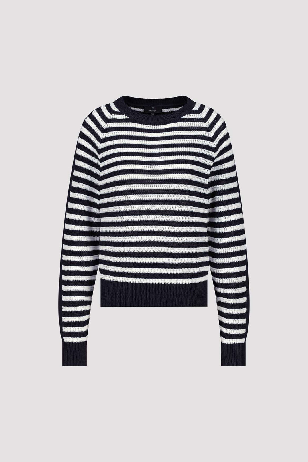Knitted Sweater in Marine Stripe
