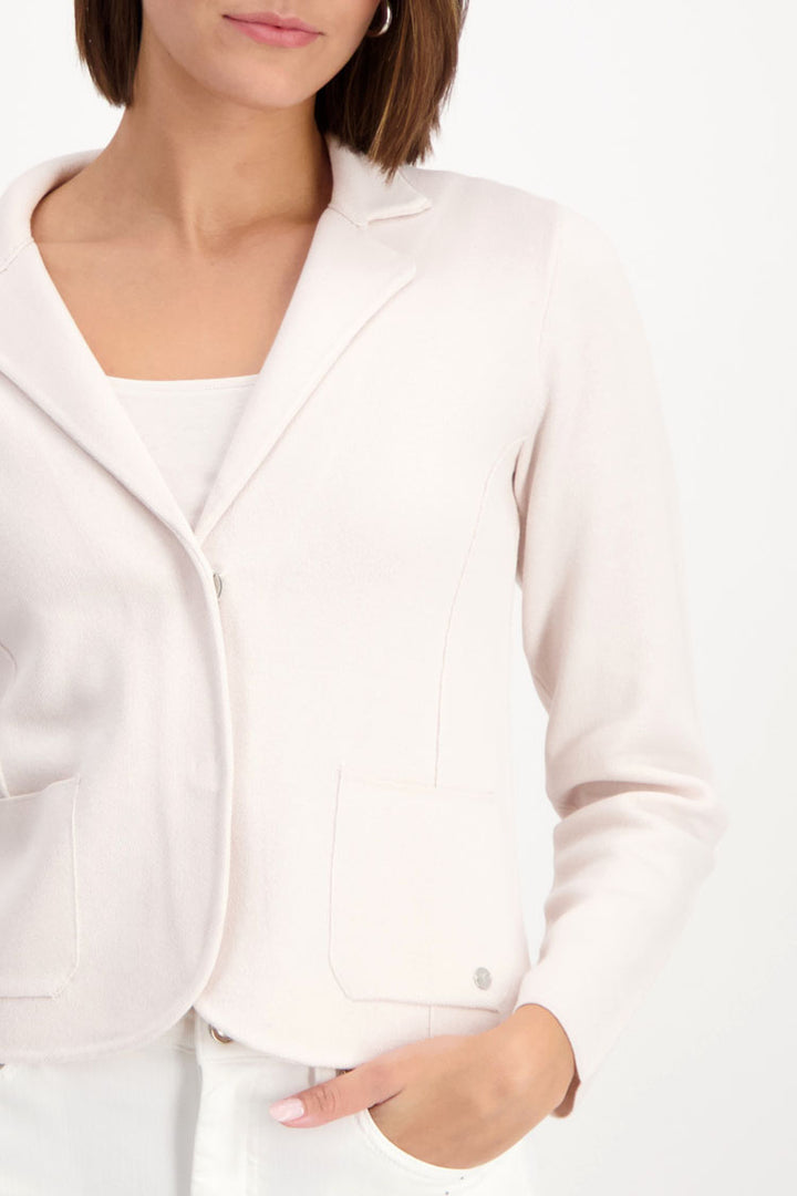 Knitted Blazer in Peanut