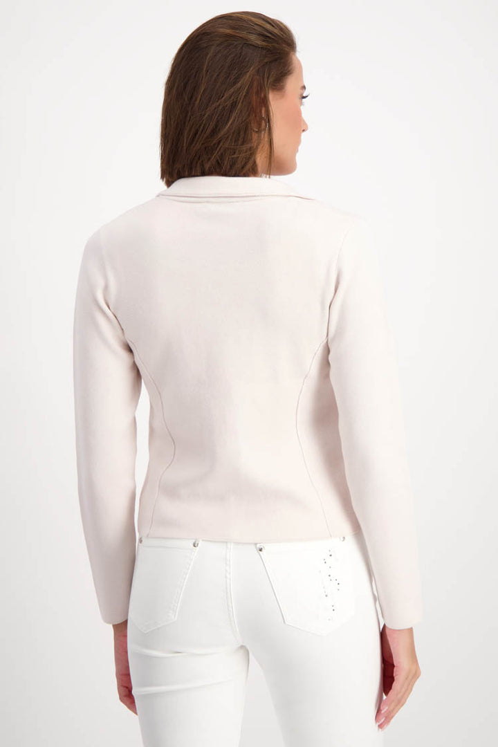Knitted Blazer in Peanut