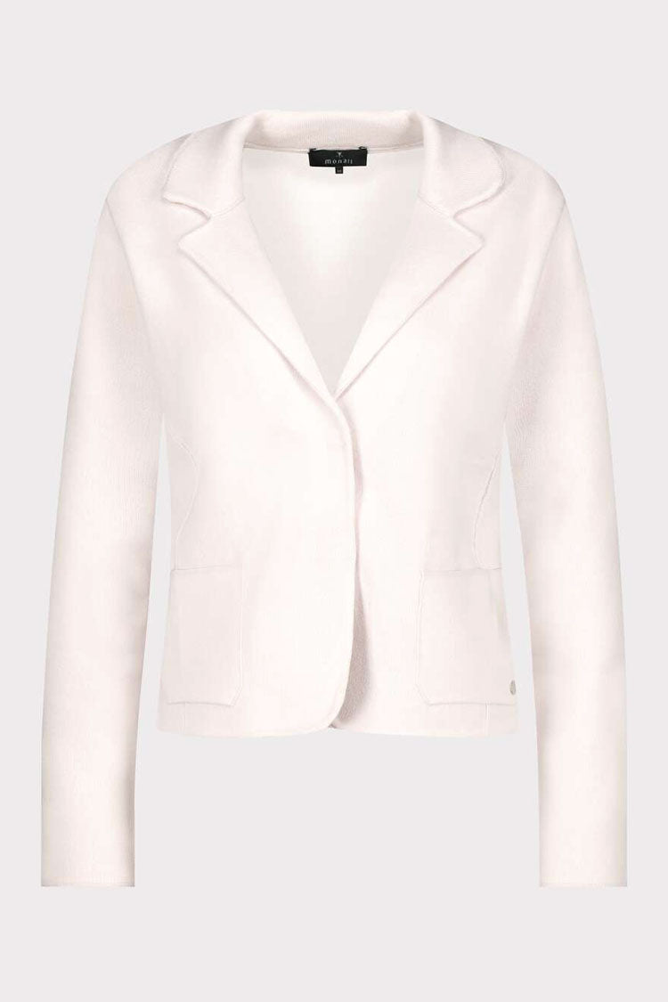 Knitted Blazer in Peanut
