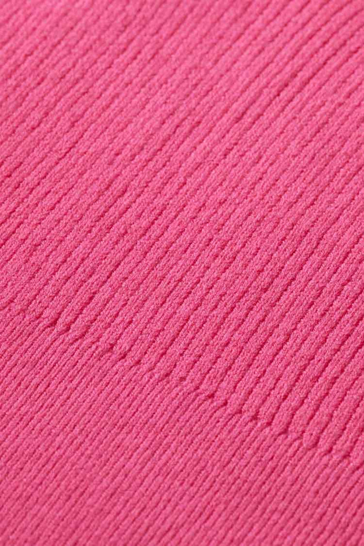 Knitted Bra Top in Pink Punch | FINAL SALE