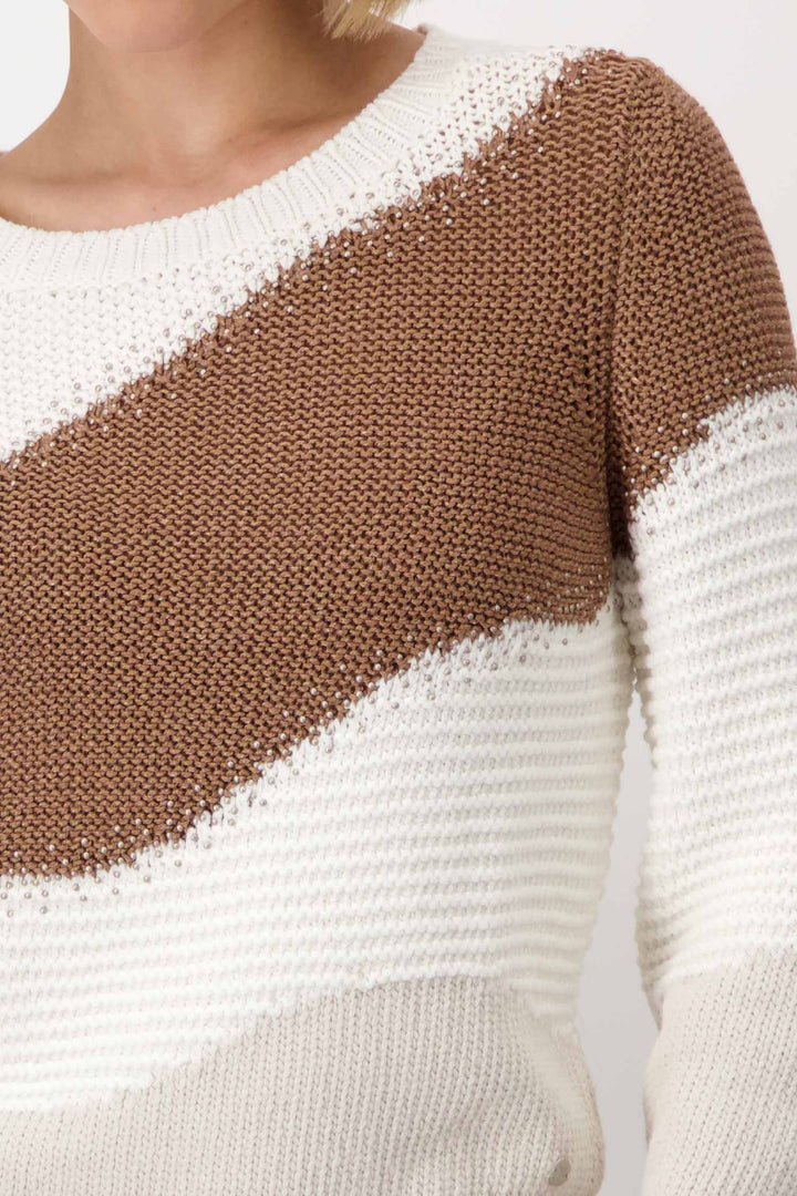 Knitted Jumper w Intarsia Pattern