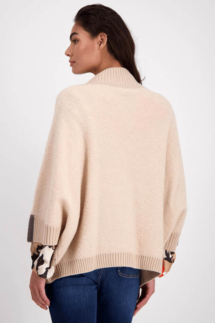 Knitted Poncho Cape Jacket