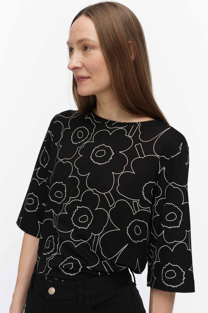 Kollaasi Piirto Unikko in Black